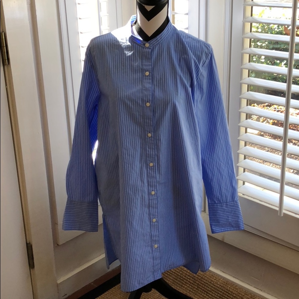 Gap Blue/White Tunic Size L